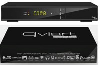 Receptor de satélite Qviart Instalado en casa y funcionando